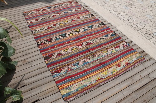 Tappeto turco kilim 142x240 - tappeto,