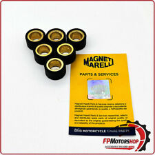 KIT 6 RULLI MASSETTE VARIATORE 20x15 11G PER SCOOTER HONDA SH 125 05>11 MARELLI