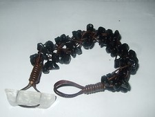 - Bracciale Pietra Cristalloterapia - OSSIDIANA CRISTALLO DI ROCCA (45)