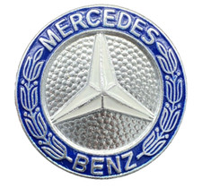 MERCEDES A1268800188 EMBLEMA CALANDRA W126  FRONT GRILL RADIATOR STERN  EMBLEM