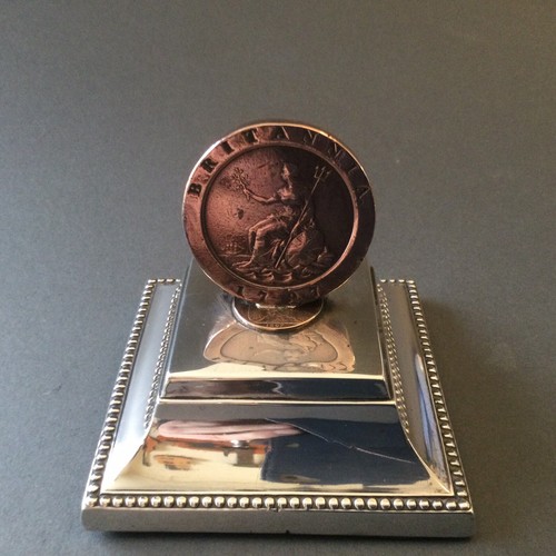 Penny argento massiccio