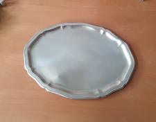 Vassoio Chippendale argentato