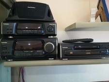 Impianto Stereo HiFi Technics SA-EH60  Sourrand Lettore CD Radio + Casse Sony