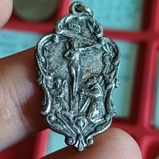 Vecchia Medaglia Votiva Italiana 1975 Alta Qualità Mm 30 Circa Faenza Lotto Sc17