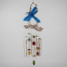 SCACCIAPENSIERI SCACCIASPIRITI DA APPENDERE CAMPANELLI A VENTO VETRO PIETRA RAME