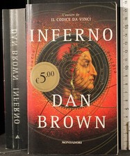 INFERNO. DAN BROWN. MONDADORI.
