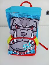 ZAINO SCUOLA SJ GANG SDOPP BOY FACCE FLIP SYSTEM ESTENSIBILE SEVEN OCCHI OTTIMO 