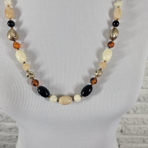 Collana vintage multi perline - collana,
