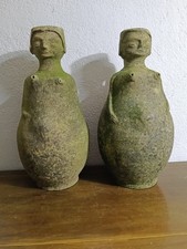 Coppia Antiche Anfore Antropomorfe