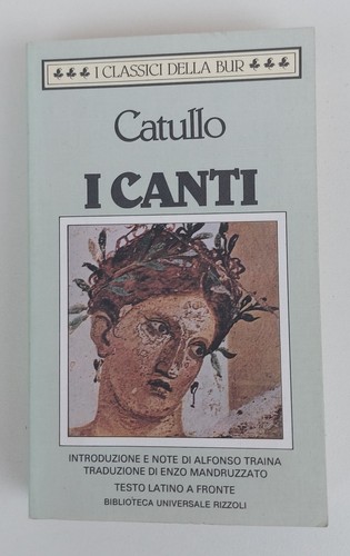 Catullo canti - i, –