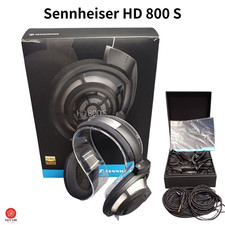 Sennheiser HD800S Cuffie Cuffie Dinamiche Aperte Posteriore Testate con Scatola