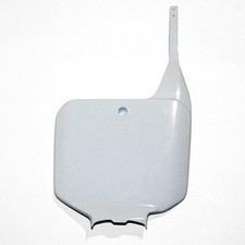 TARGA HONDA CR 125/250 '95-'99, CR 500 '95-'01 BIANCO