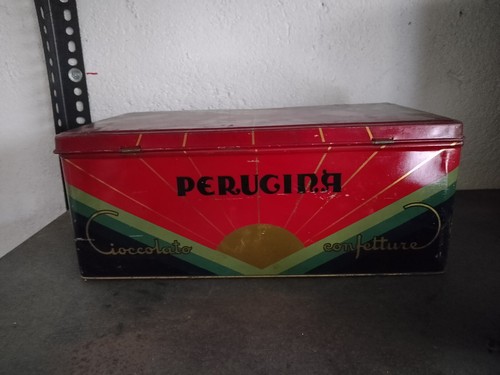 Scatola latta pubblicitaria