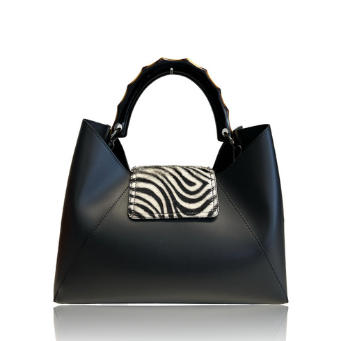 Borsa mano pelle - in, con