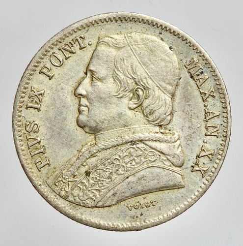 Roma pio 1846 1870 ag - roma, -ag/