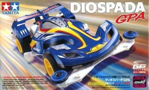 Tamiya auto mini - 1:32, 4wd
