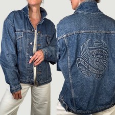 Giacca jeans denim Harley