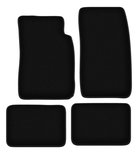 Tappetini base velluto nero - in,