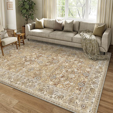 Tappeto Salotto Moderno Beige