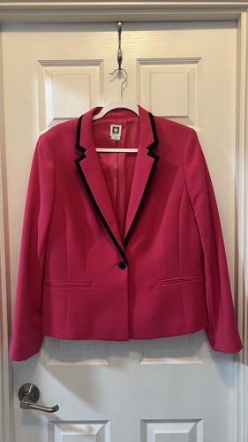 Blazer donna anne klein fucsia - donna,