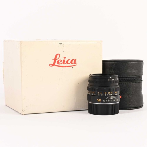 Leica summmicron 50 e39 - summmicron-m, 2/50