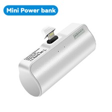 Mini Power Bank 4800mAh Ricarica Portatile Batteria Esterna per iPhone Andriod