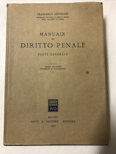 Manuale diritto penale 1 - diritto,