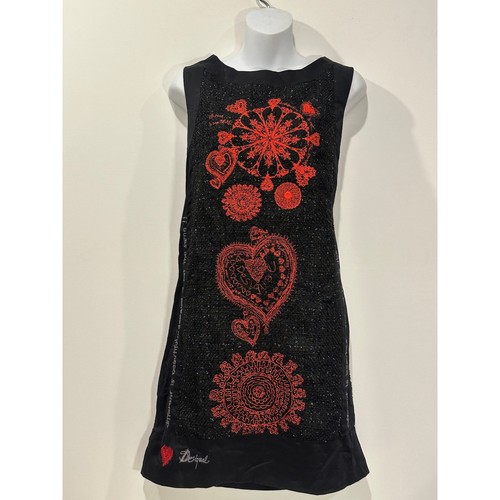 Abito vintage desigual nero - vintage,