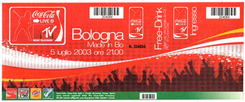 Coca cola italia mtv live - coca-cola,