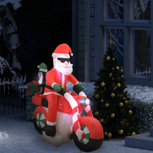 Babbo natale gonfiabile sulla - babbo,