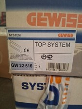  GEWISS SYSTEM 22516 PLACCA