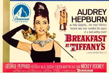 Poster Manifesto Cinema Film Colazione da Tiffany Audrey Hepburn Stampa 50x70 Cm