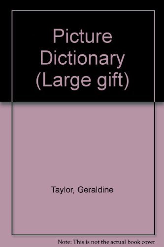 Picture dictionary large - picture,