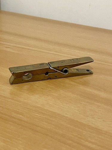 Fermacarte ottone - fermacarte,