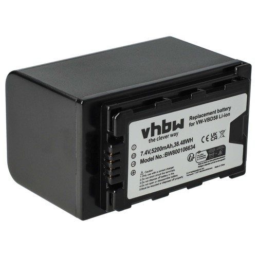 Batteria per panasonic mdh2 - batteria,