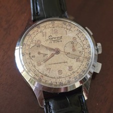 Big Cronografo LORENZ Chronograph Watch Oversize 37mm