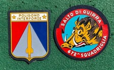 Lotto Patch Gommato Toppa Aviazione Pilota Areonautica