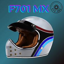Casco MX Vintage Motocross
