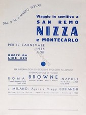 Viaggio in comitiva a Sanremo