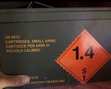 CASSETTA PORTA MUNIZIONI 5.56 