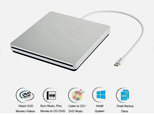Lettore dvd esterno usb c - lettore, dvd/cd