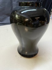 Vaso ceramica nero - , h