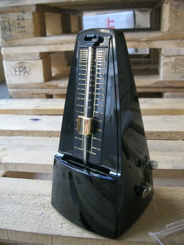 Metronomo nero elegante - nero,,