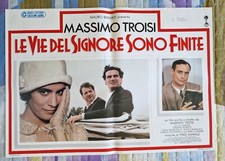 LE VIE DEL SIGNORE SONO FINITE FOTOBUSTA MASSIMO TROISI NAPOLI POSTER '87 NO DVD