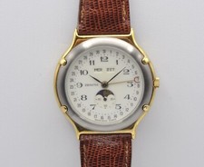 Zenith Academy 34mm moon phases 1990 watch NEW old stock