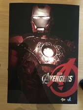 Hot Toys Personaggio Iron Man Mms196 Battle Damaged Avengers 1/6