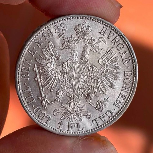 Austria fiorino 1882 alta - fiorino,