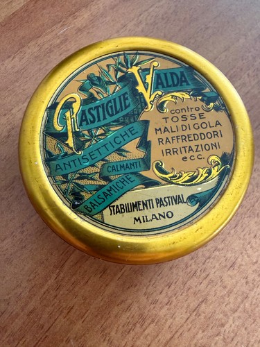 Scatola latta vintage - latta,