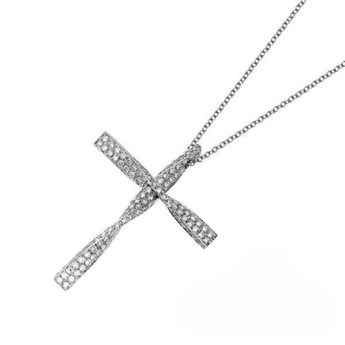 Collana croce damiani - collana, elika