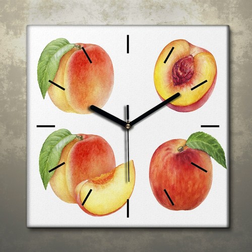 Decorazione tela orologio - decorazione,